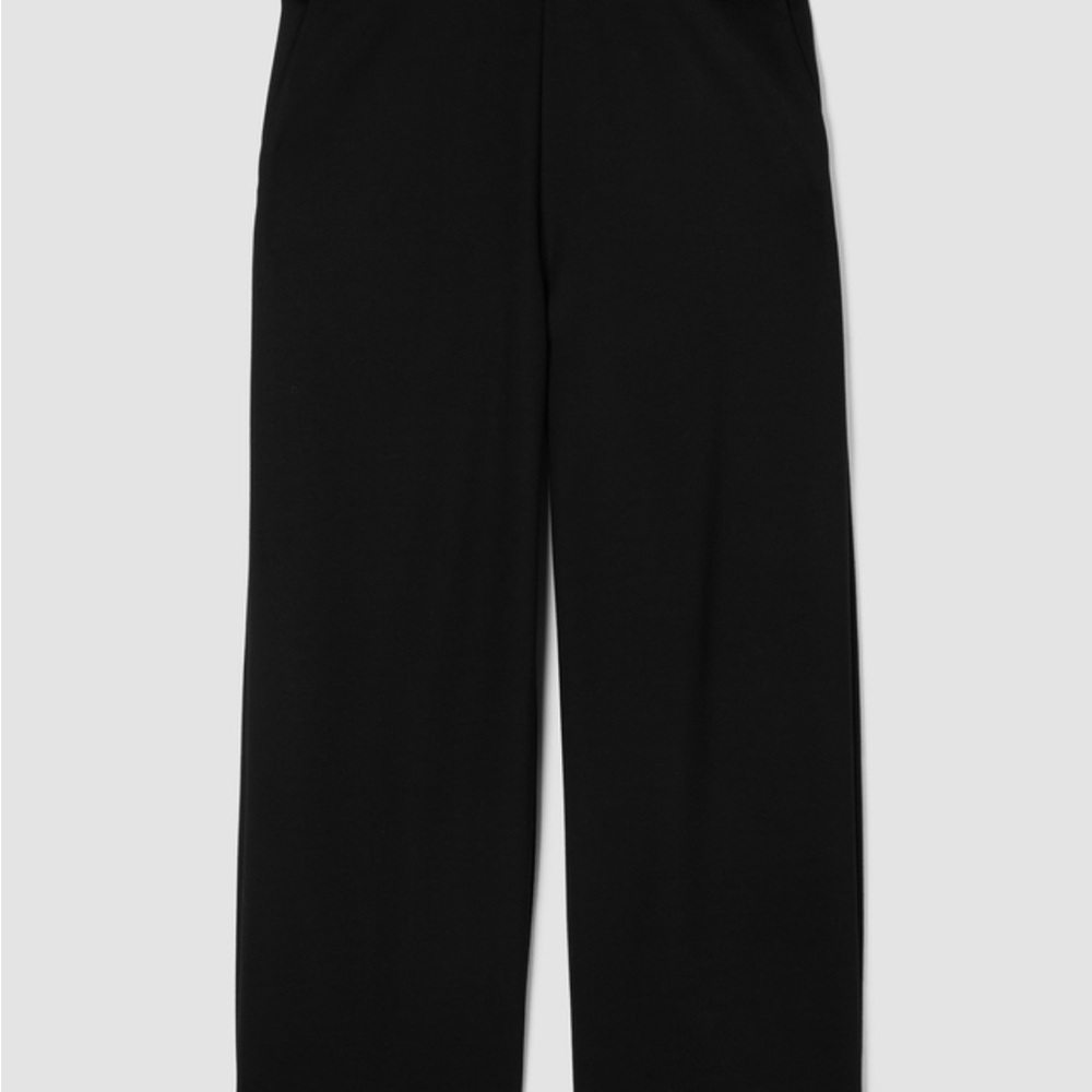 Eileen Fisher Flex Ponte Wide Leg Pant - Picture 3 of 6